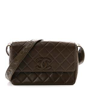 Chanel Lambskin Quilted Cc Single Flap #261352C18B